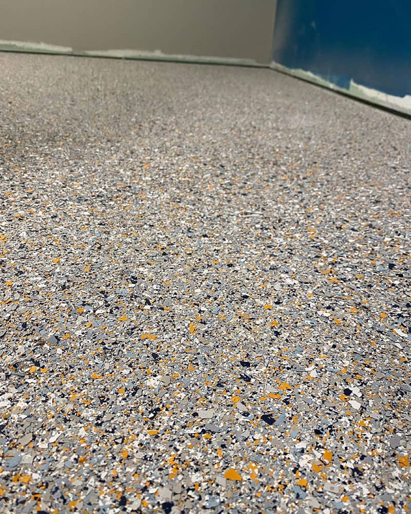 new epoxy floor